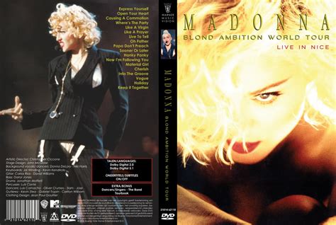 Strongerdvd 34 Madonna Blond Ambition World Tour 1990 Nice Francia