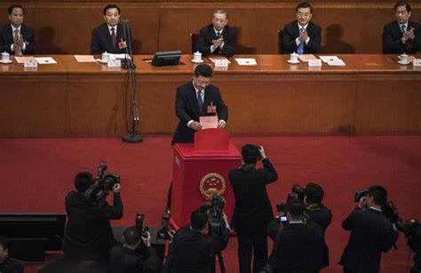 Chinas Legislature Blesses Xis Indefinite Rule It Was 2958 To 2