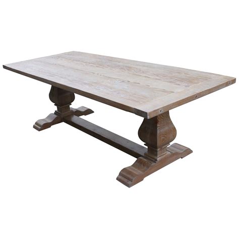 Custom Dining Tables Handmade From Traditional Trestle Tables Leaf