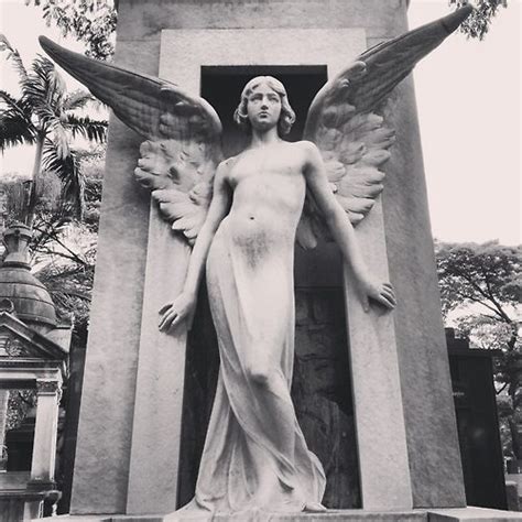 Androgynous Angel Sculpture At Araça’s Cemetery Sao Paulo Brazil Angel Sculpture Angel