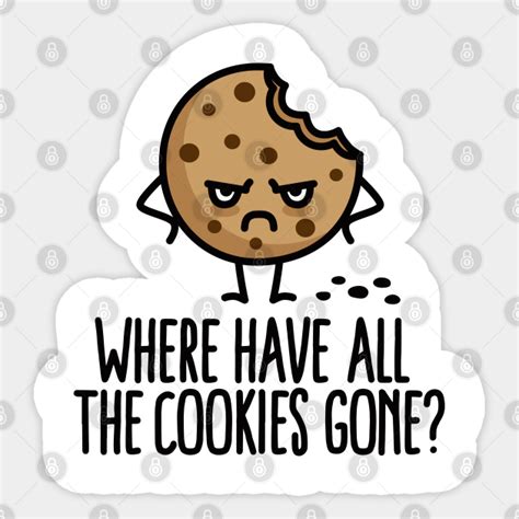 Where Have All The Cookies Gone Santa Claus Christmas Cookie