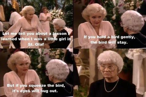 When She Shared This Valuable Lesson Golden Girls Humor Golden