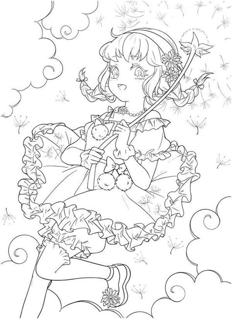 Download Tatacat Flower Fairy Dress Coloring Book Pdf Printable Hd