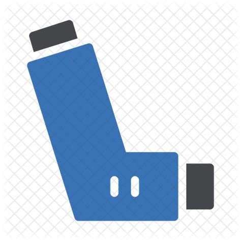 Inhaler Asthma Icon Download In Flat Style
