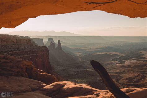 Looking Through The Window That Is Mesa Arch—canyonlands National Park