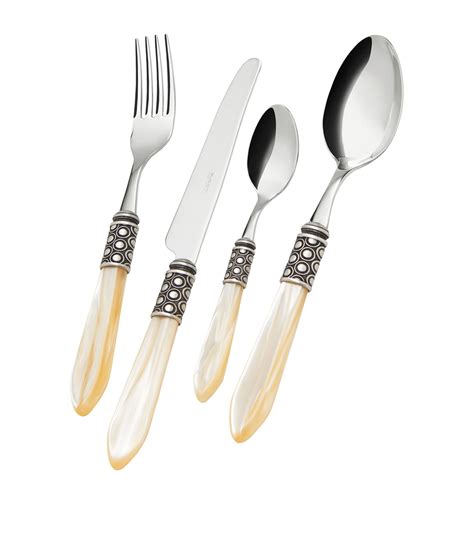 Optical Stainless Steel 24 Piece Cutlery Set