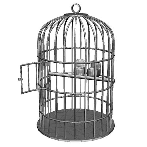Opening Bird Cage Door Coloring Pages | Best Place to Color