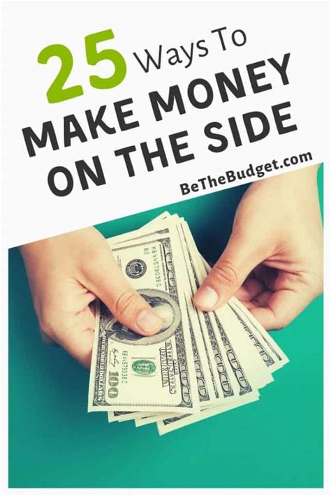 25 Proven Ways To Make Extra Money On The Side Be The Budget