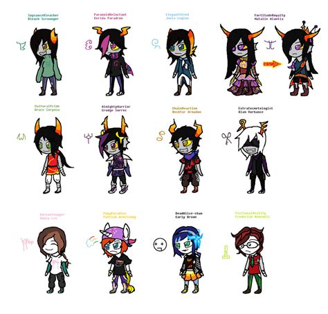 Homestuck Ocs Humans Fantrolls By Glir29 On Deviantart