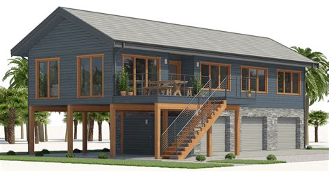 Register login saved cart search. Home Plan CH537 in 2020 | Elevated house plans, Stilt ...