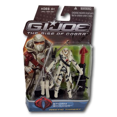 Gi Joe Rise Of The Cobra Storm Shadow Artic Threat Action Figure