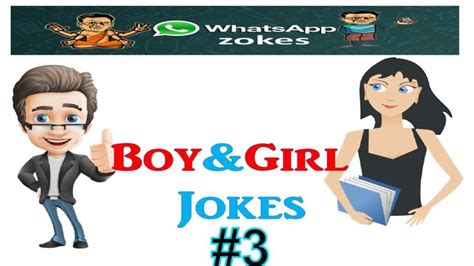 Boy And Girl Jokes 3 Boys Vs Girls Jokes Bf Jokes