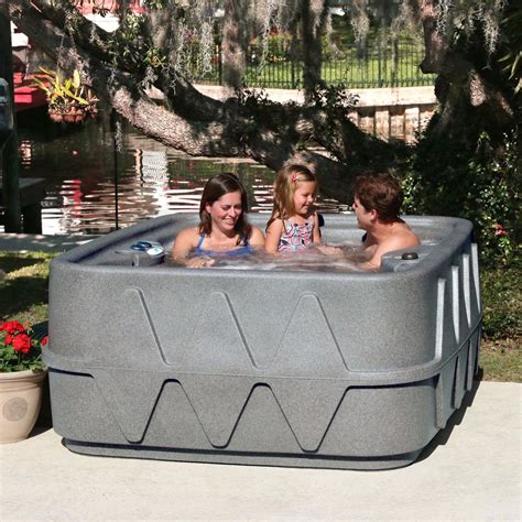 Aquarest Spas Premium 400 4 Person Plug And Play Hot Tub With 20 Stainless Jets Heater Ozone