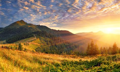 Mountain Scenery Morning Sun Rays 4k Hd Nature 4k Wallpapers Images