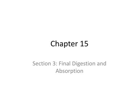 Ppt Chapter 15 Powerpoint Presentation Free Download Id3799799