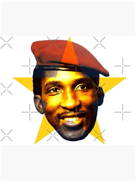 Thomas Sankara Burkina Faso Revolutionary Art Print For Sale By