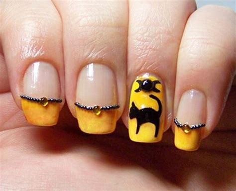 9 Simple And Easy Halloween Nail Art Designs With Pictures Styles At Life