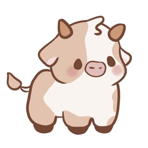 How To Draw A Kawaii Cow Easy Beginner Guide