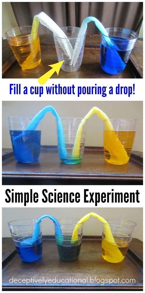 Walking Water A Science And Art Experiment Fun Science Science