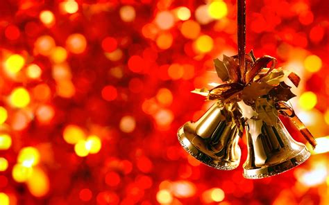 Christmas Bells Full Hd Wallpaper And Background 2960x1850 Id335893