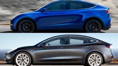 Is The 2020 Tesla Model Y Just A Model 3 Hatchback Pictures Photos