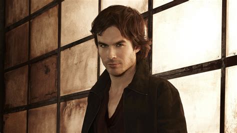 Check spelling or type a new query. Damon Salvatore Is Wearing Black Overcoat In Glass Wall ...