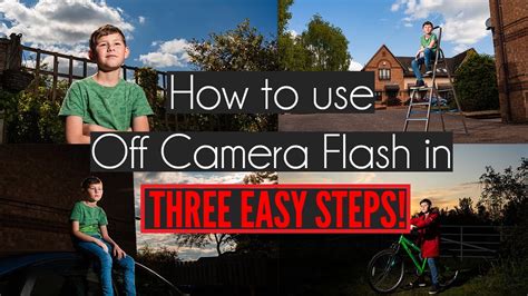 How To Use Off Camera Flash In Three Easy Steps Youtube
