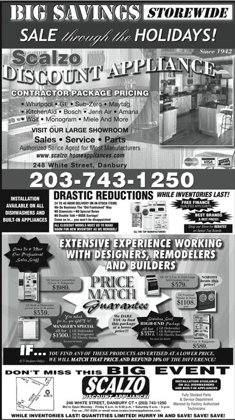 Driving Serious Newspaper Ad Sales An Appliance Ad Every Newspaper