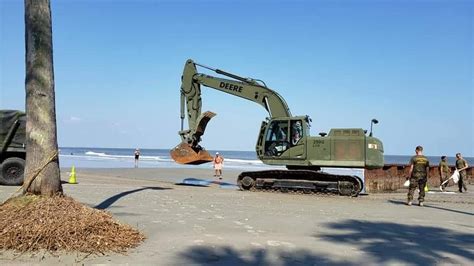 Marines Assisting With Erosion Control At Hunting Island Explore