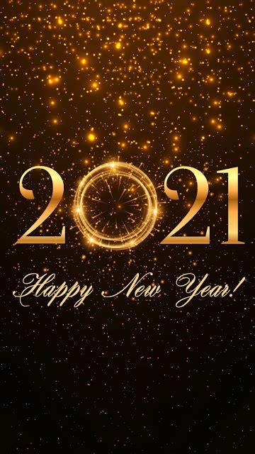 2021 Happy New Year HD Wallpaper