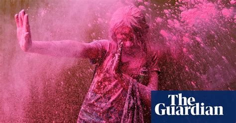 Holi Celebrations In Pictures World News The Guardian