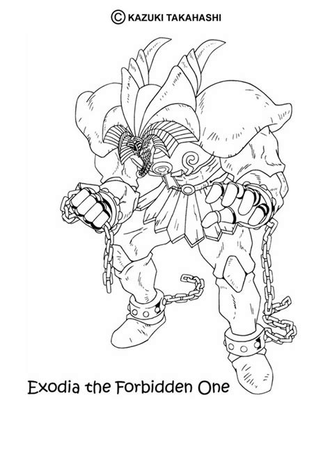 Yu Gi Oh Exodia Coloring Pages Coloring Pages My Xxx Hot Girl