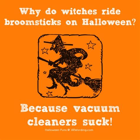 Why Do Witches Ride Brooms Joke Freeloljokes