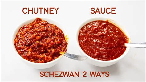 Maybe you would like to learn more about one of these? Schezwan Sauce VS Szechuan Chutney Recipe 2 Ways ...