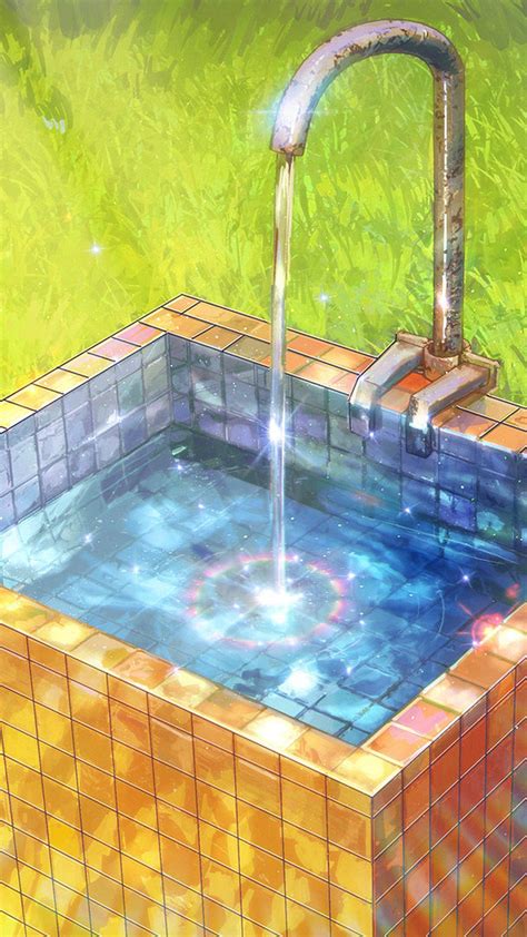 Anime Water Background Anime Water Wallpapers Bochkwasuhk