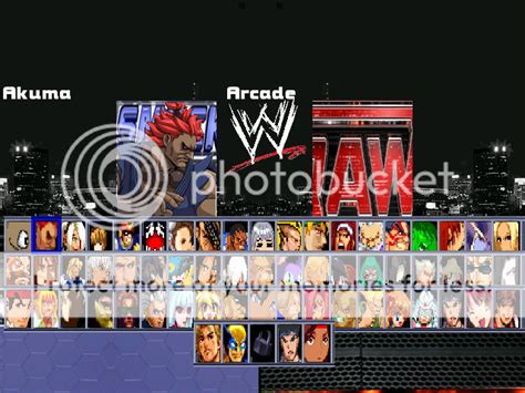 The Mugen Fighters Guild Wwe Smackdown Vs Raw Screenpack