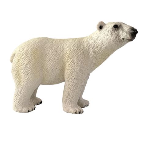 Zxz Sea Animals Toy Polar Bear Action Figure Decoration Kids Learning