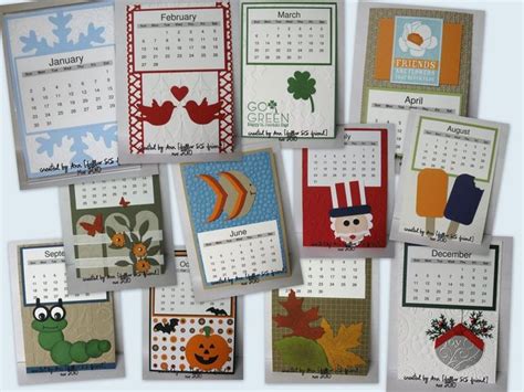 Anns Wonderful Calendar Creation By Cat Cards And Paper Crafts At