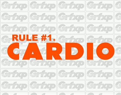 Zombieland Rule 1 Cardio Sticker Cardio Zombieland Rules