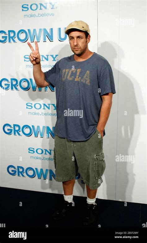 Adam Sandler Poses In Hi Res Stock Photography And Images Alamy