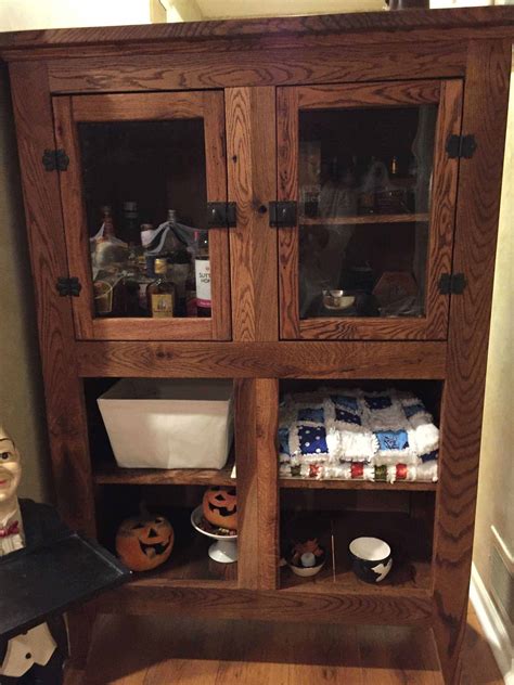 This cabinet was made and found on shabby love blog. Oak Cabinet • 1001 Pallets