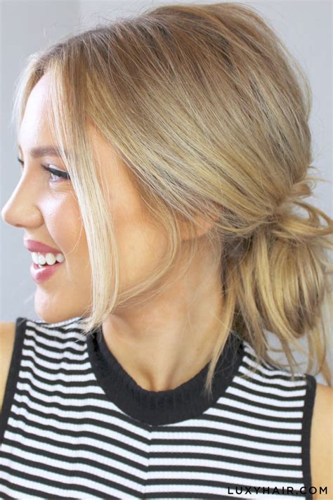 Check spelling or type a new query. 3 Cute & Easy Messy Buns | Hair styles, Messy hairstyles ...