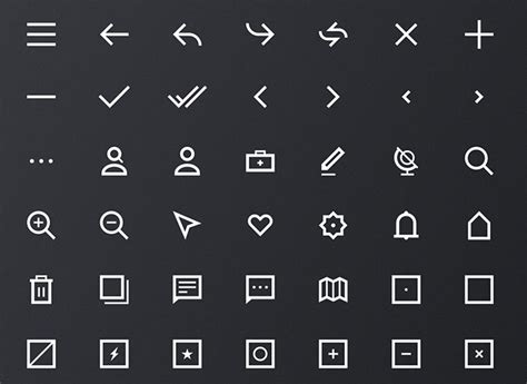 29 Of The Best Minimalist Icons For Web Design Projects Idevie