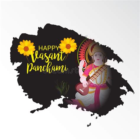 Happy Vasant Panchami Stock Illustration Illustration Of Lord 138534159