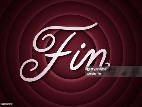 Fin Movie Ending Screen High Res Vector Graphic Getty Images