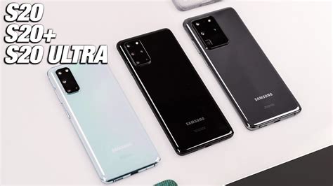 Samsung Galaxy S20 Vs S20 Vs S20 Ultra Which To Buy Youtube