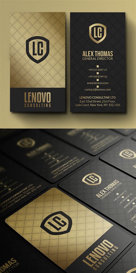 black  gold business card templates design graphic design junction