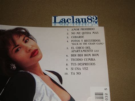 Selena Amor Prohibido 1994 Emi Cd 10000 En Mercado Libre