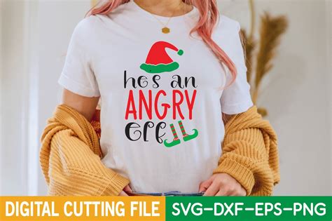 Hes An Angry Elf Svg Graphic By Selinab157 · Creative Fabrica