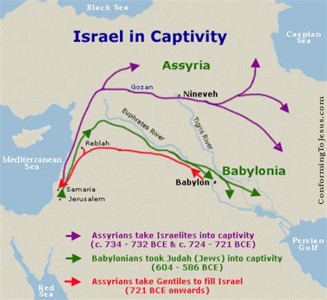 The Kingdom Of Northern Israel Fell In 724 BC To Assyria And The
